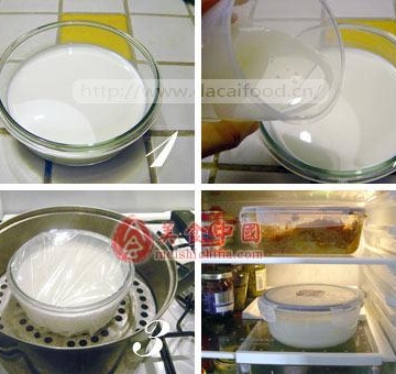 老北京奶酪的微波炉做法