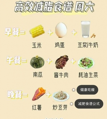 适合运动减肥的食谱