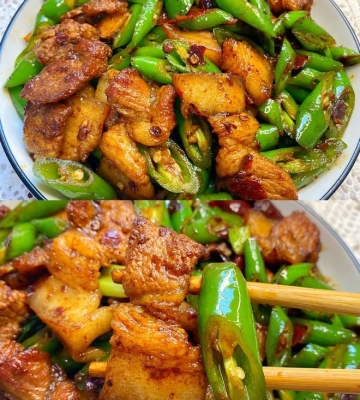 辣椒炒肉的做法