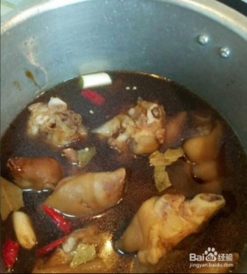 熟猪蹄的做法大全