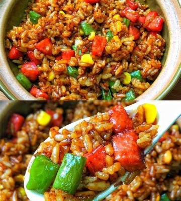 酱油炒饭的做法