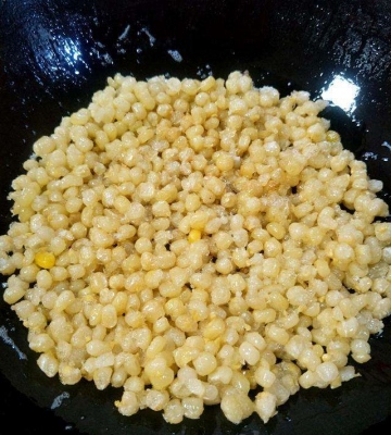 奶香玉米烙的做法