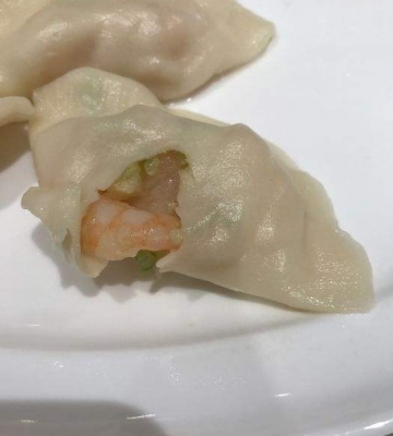鲜虾水饺的做法