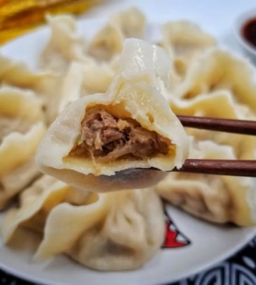 番茄牛肉饺子的做法