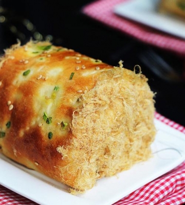 肉松包的做法