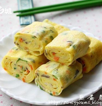 韩国鸡蛋卷的做法大全