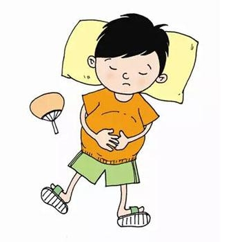 吃东西涨肚