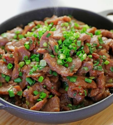 糟牛肉的做法
