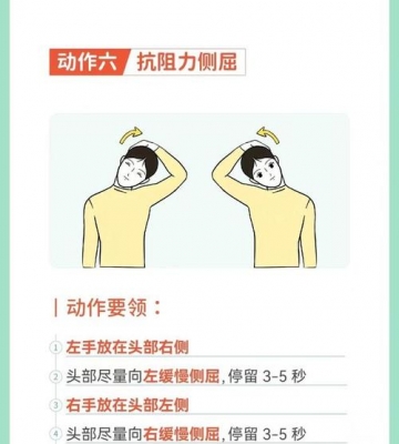 头部运动动作要领