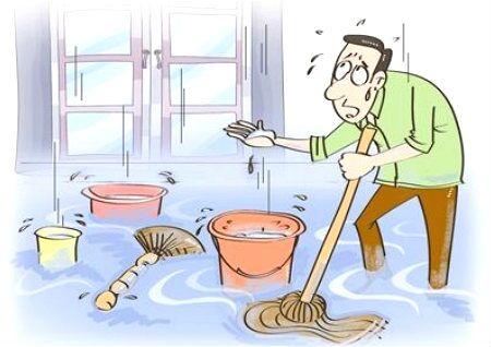 如何避免室内漏水