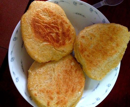 如何正确烤面饼